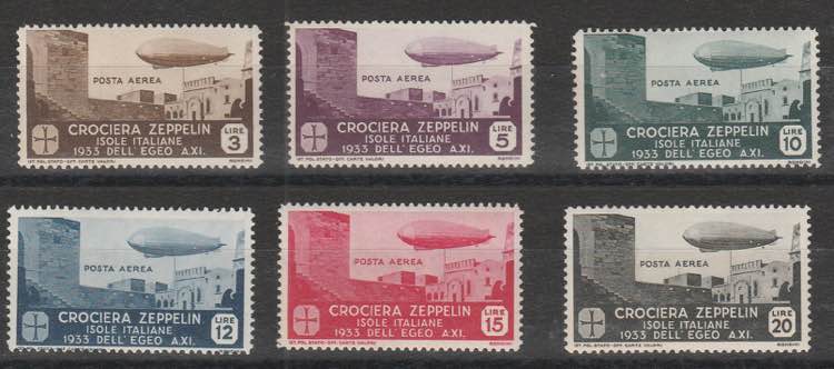 1933 - Crociera Zeppelin n. 22/27. ... 