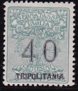 1924 - Segnatasse Vaglia 40 c. ... 