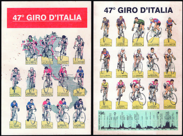 Cartoline - Ciclismo 1964 - 47° ... 