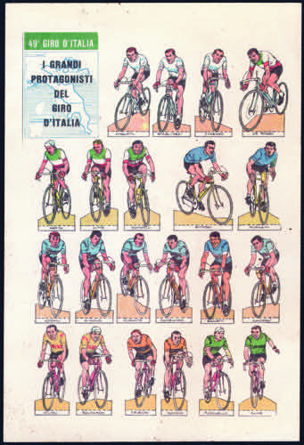 Cartolina - Ciclismo 1966 - 49° ... 