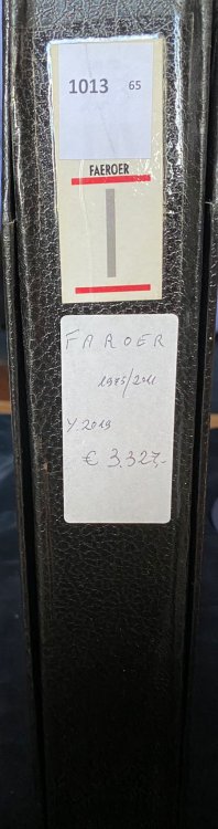 Faroer  1975/2011 - Collezione ... 
