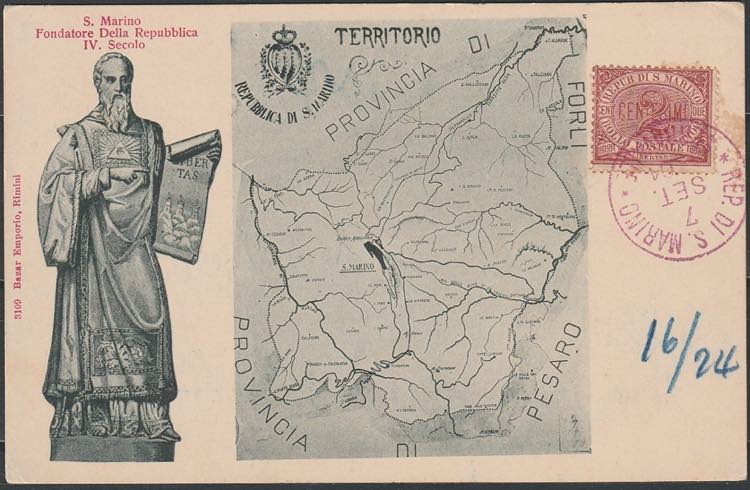 1904 Repubblica San Marino - c. 2 ... 