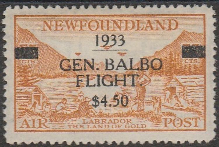 1933 - $ 4,50 su cent. 75, S.G. ... 