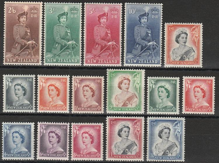1953 - Elisabetta II n. 723/36. ... 