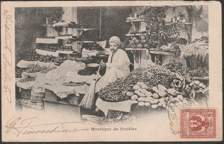 1903 cartolina affrancata col c. 2 ... 