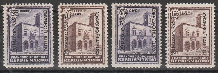 1933 - Convegno Filatelico di San ... 