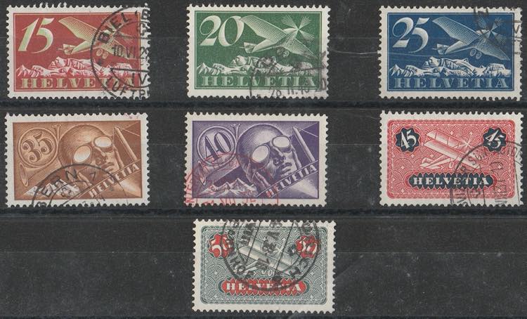 1923-27 - Posta Aerea, soggetti ... 
