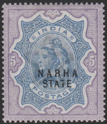 1897 - Regina Vittoria 5r. n. 22. ... 