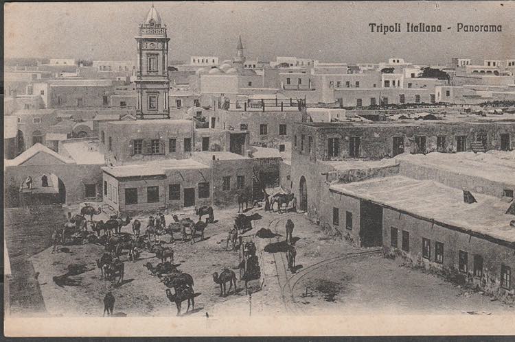 Cartolina viaggiata, Tripoli ... 