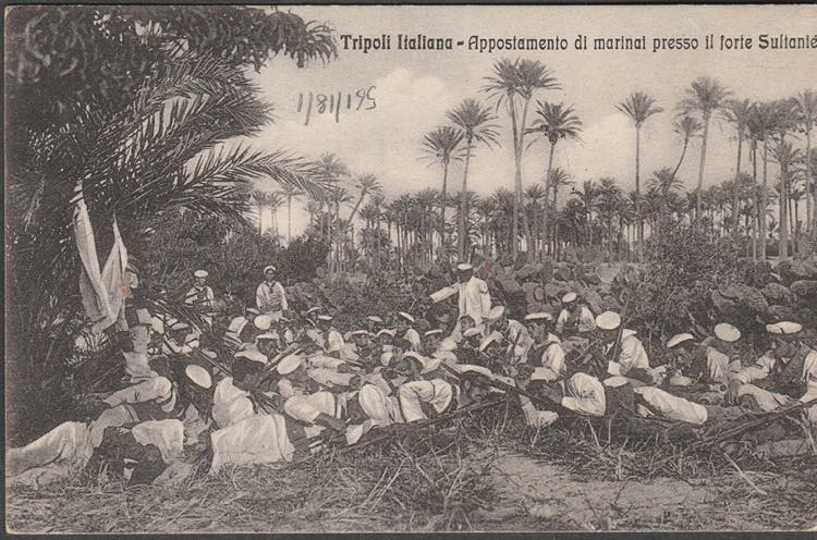 Cartolina viaggiata, Tripoli, ... 