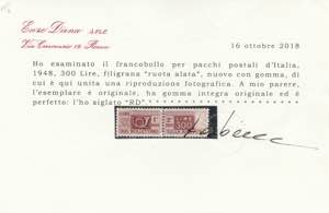 1948-51 Corno di Posta e cifra L ... 