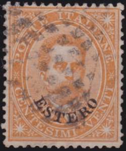 1881-83 - Levante n. 14 soprastampa  Estero ... 