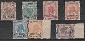 1925 - Francobolli di Somalia soprastampati ... 