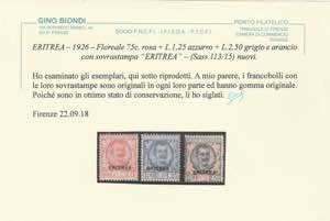 1926 - Francobolli d’Italia ... 