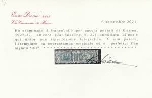  1917-24 - Pacchi Postali n. 2. ... 