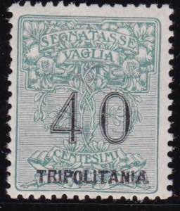 1924 - Segnatasse Vaglia 40 c. verde ... 