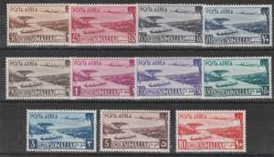 1950-51 - Posta Aerea - Aereo e veduta n. ... 