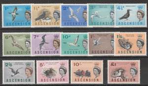 1963 - Definitiva Elisabetta II, uccelli n. ... 
