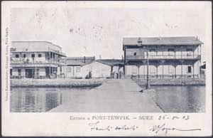 Cartolina 1903 - Port-Tewfik-Suez, ... 