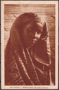 Cartolina Tipo Somali - Mogadiscio, ... 