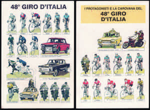 Cartoline - Ciclismo 1965 - 48° Giro ... 