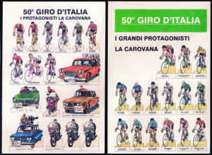 Cartolina - Ciclismo 1967 - 50° Giro ... 
