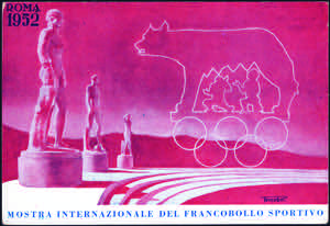 Cartolina Roma 1952 - “Mostra ... 