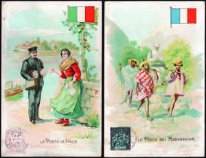Cartoline Poste - Filatelia - 1908 - ... 