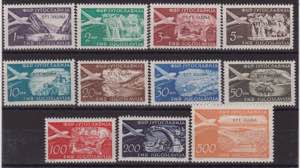 Posta Aerea 1954 - Francobolli di posta ... 