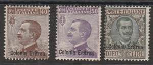  1916 - 15 C. Soprastampati Colonia Eritrea ... 