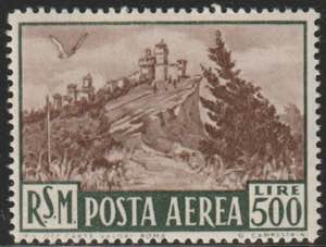 1950 - Veduta di San Marino n. 97. Cert. E. ... 
