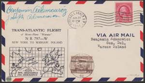 1934 - Primo Volo New York - Varsavia. L’ ... 