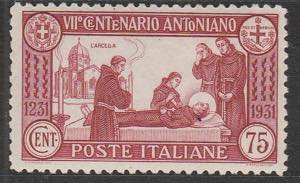 1931 - S. Antonio n. 299. Cert. ... 