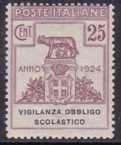 1924 - VIG. OBB. SCOL. n. 69. Cat. 350,00. ... 