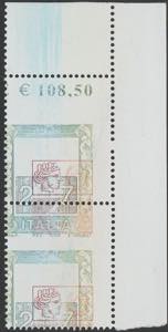 2002 - Alti valori € 2,17 coppia verticale ... 