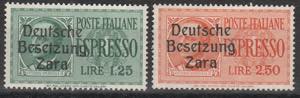 1943 - Espressi d’Italia soprastampati n. ... 