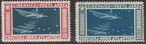 1933 - Crociera Balbo n . A18/A19. Cat. € ... 