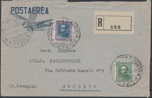 1937 Eritrea - aerogramma con lire 1,25 + ... 