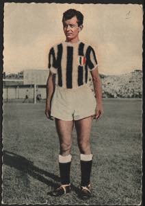 Cartolina anni 50’ Juventus F. C., Ermes ... 