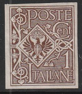 1901 - Floreale c. 1 bruno n. 68g ... 