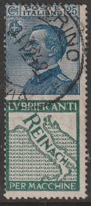 1924-25 - 25 c. Reinach n. 7. Cat. € ... 