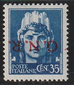 154 ** 1944 - 35 c. azzurro soprastampati ... 
