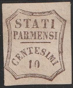 1859 - Governo Provvisorio 10 c. bruno. ... 