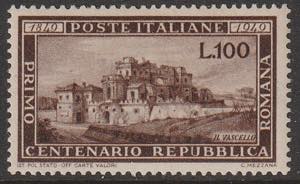 1949 - Repubblica Romana n. 600. Cat. € ... 