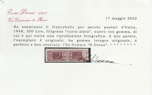 1948-51 Corno di Posta e cifra ... 