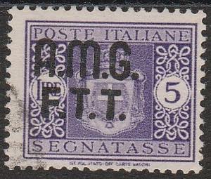 Segnatasse - 1947 L. 5 violetto senza ... 