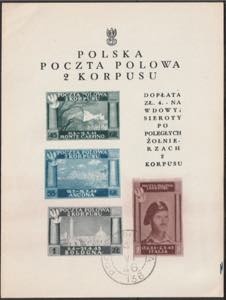 1945 - Vittorie Polacche foglietto n. 1. ... 