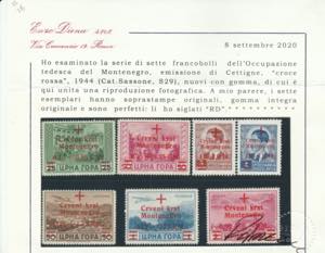 1944 - Francobolli di Jugoslavia ... 