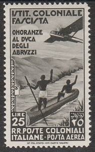 1934 - Posta aerea. L. 25 Duca degli Abruzzi ... 