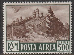 1950 - Veduta di San Marino n. 97. Cat. € ... 